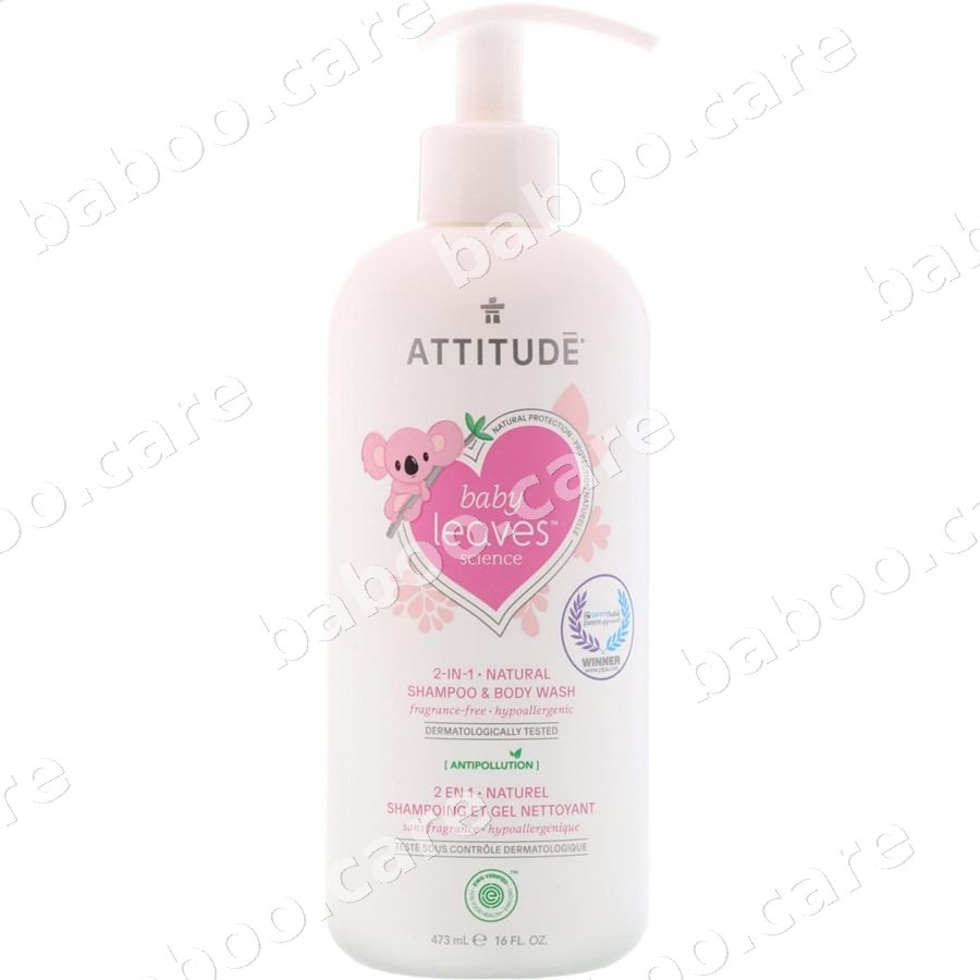 Attitude Attitude Baby Leaves 2-in-1 Shampoo (473 ml) — baby & kids product