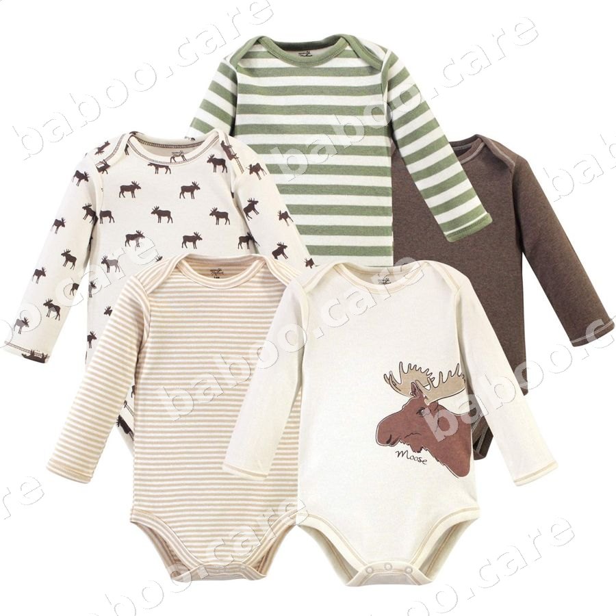 Touched by Nature Touched by Nature Organic Bodysuits (5-pack) — baby & kids product