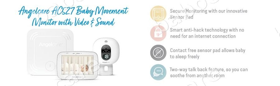 Angelcare Angelcare AC527 Video Movement & Sound Monitor — baby & kids product