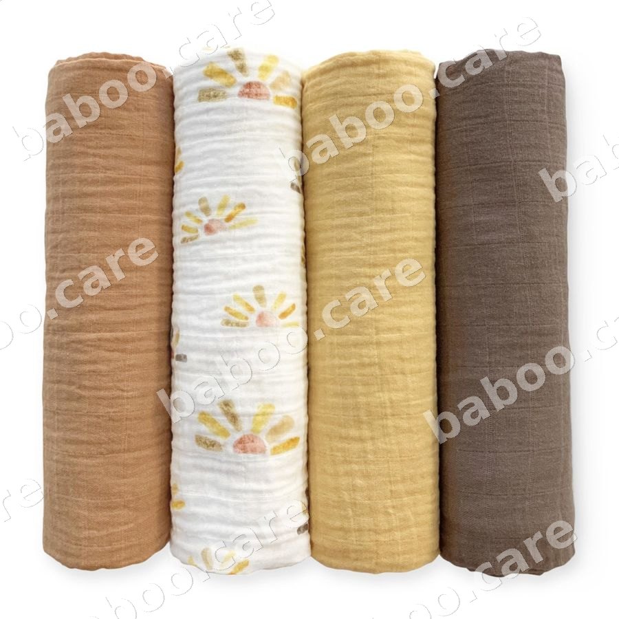 SwaddleDesigns SwaddleDesigns Muslin Swaddle Blankets (4-pack) — baby & kids product