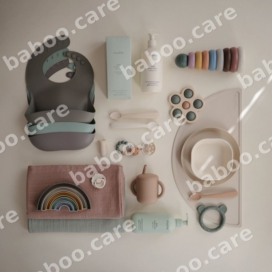 Mushie Mushie Stacking Rings Teether — baby & kids product