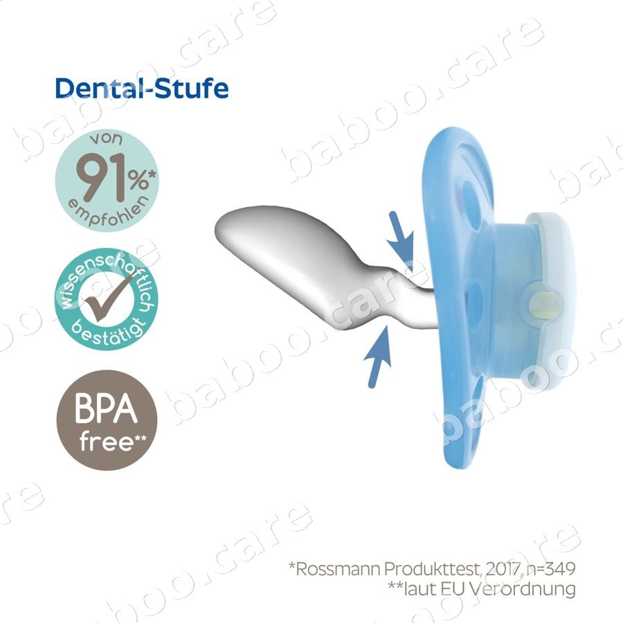 Dentistar Dentistar Tooth-Friendly Pacifier (2-pack) — baby & kids product