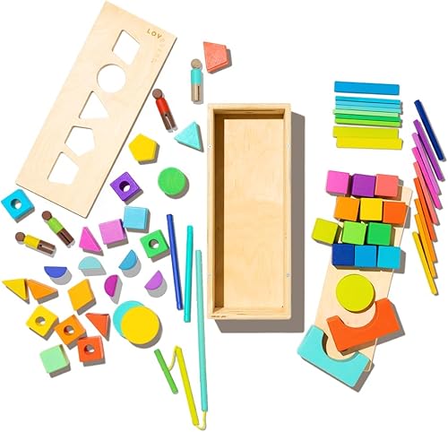 Lovevery Lovevery The Block Set (70 pieces) — baby & kids product