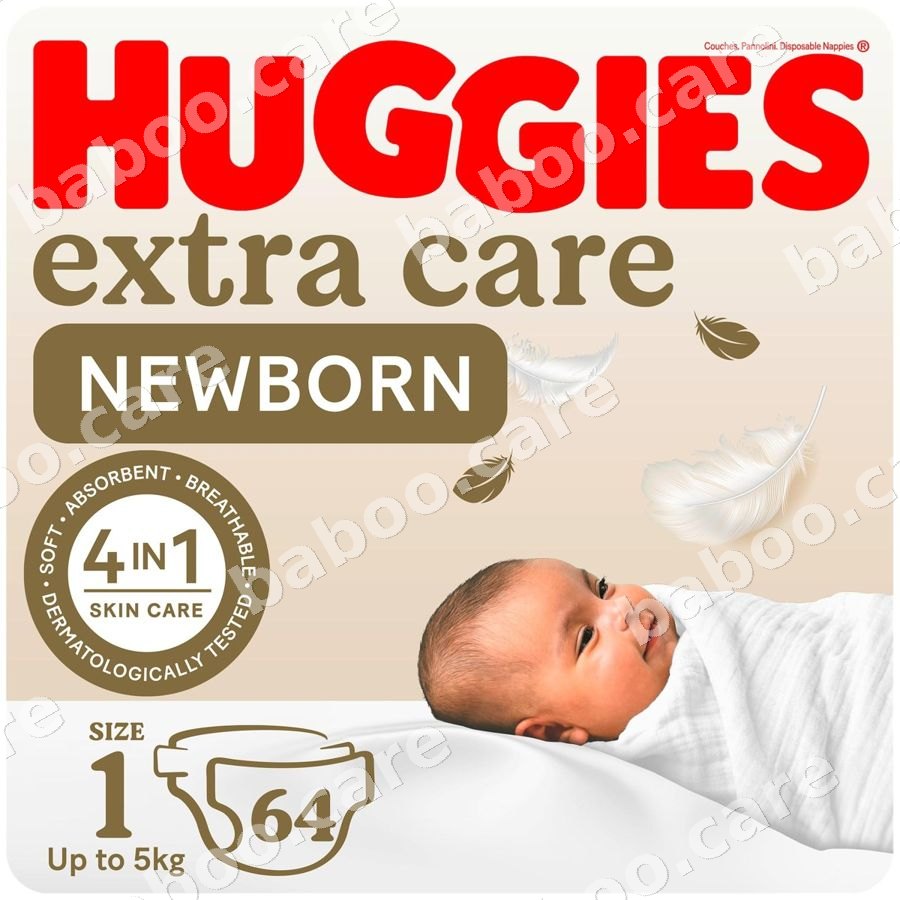 Huggies Huggies Extra Care Size 1 (2-5 kg), 84 pcs — baby & kids product