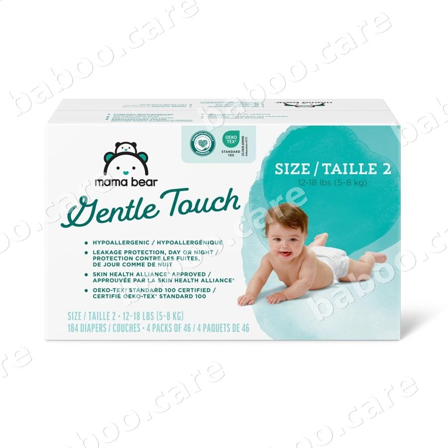 Mama Bear Mama Bear Gentle Touch Nappies Size 3 (4-9 kg), 184 pcs — baby & kids product