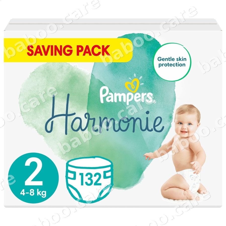 Pampers Pampers Harmonie Size 2 (4-8 kg), 132 pcs — baby & kids product
