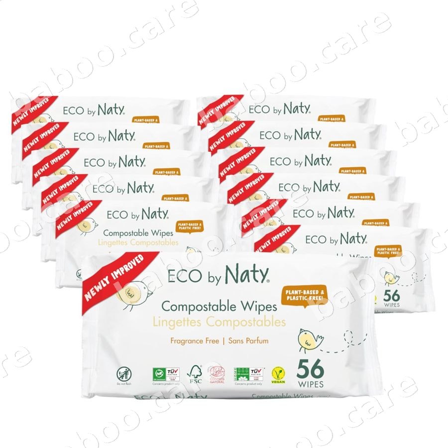 Eco by Naty Eco by Naty Unscented Baby Wipes (12x56, 672 pcs) — baby & kids product