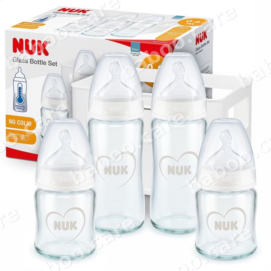 NUK NUK First Choice+ Bottle Set (4x300 ml) — baby & kids product